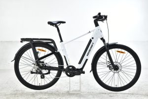 Męski rower elektryczny trekkingowy VECOCRAFT Ares — widok z boku